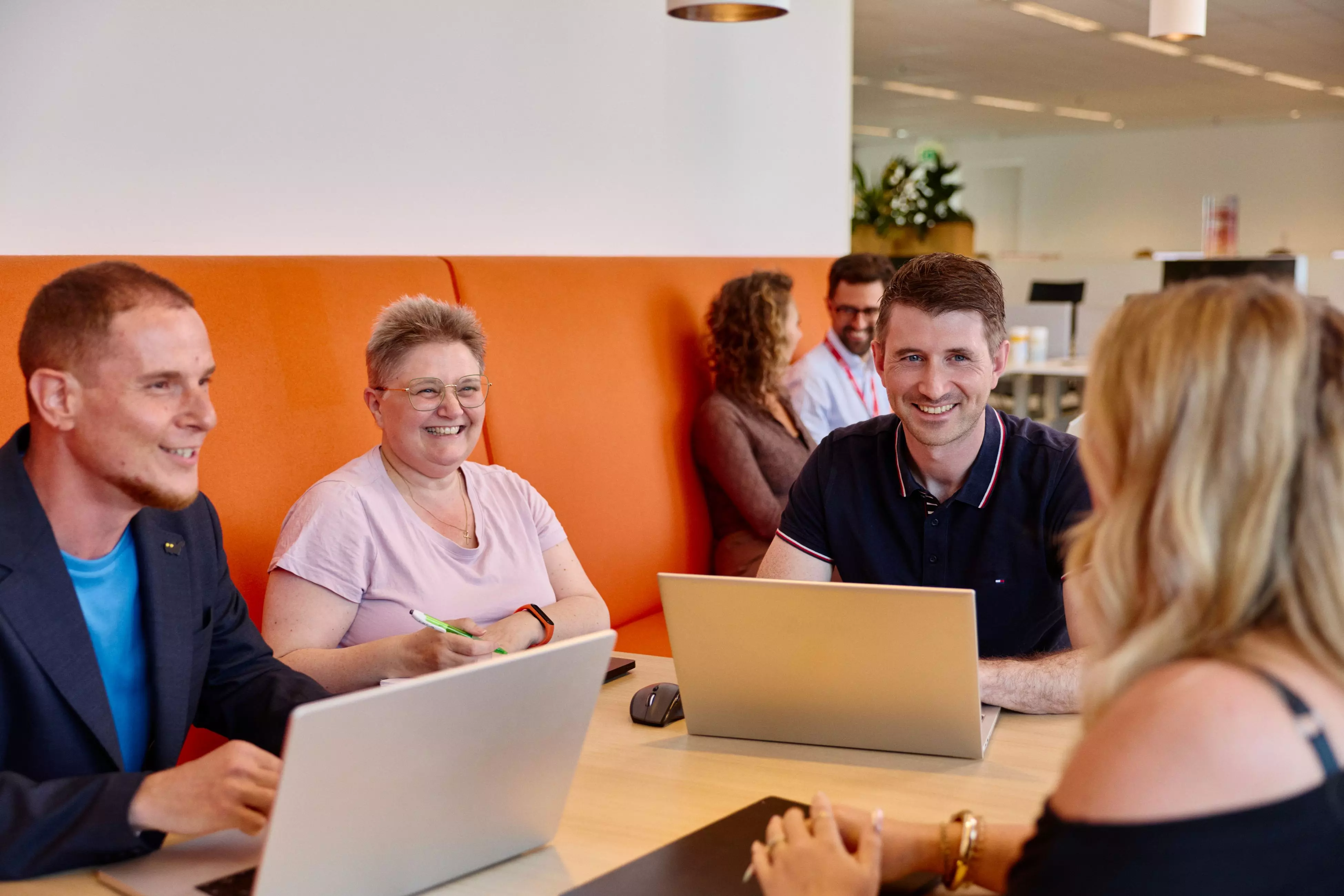 Eneco colleagues from heating systems